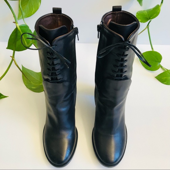 Attilio Giusti Leombruni Boots heel full Leather - Picture 3 of 16